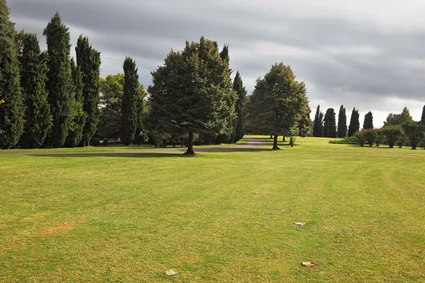 The luxurious Italian park-garden Sigurta — Stock Photo, Image