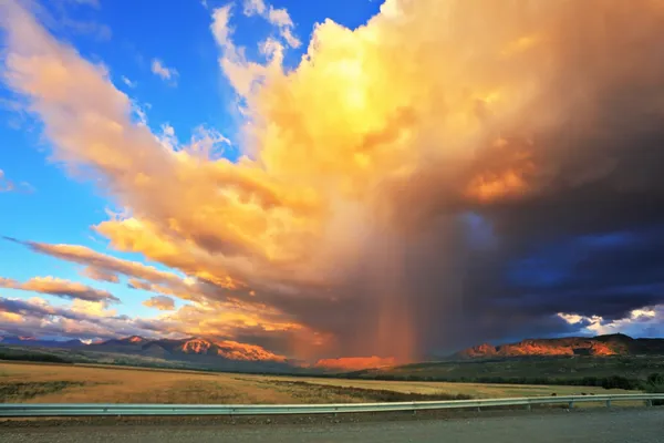 巨大積乱雲雲 — ストック写真