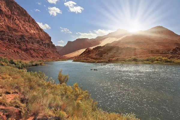 Krökningen av Coloradofloden — Stockfoto