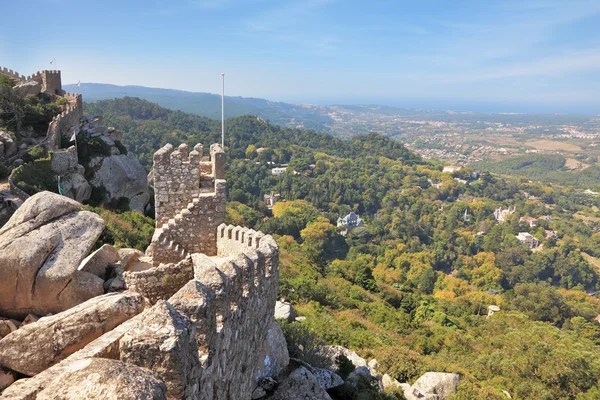 Rovine della fortezza moresca — Foto Stock