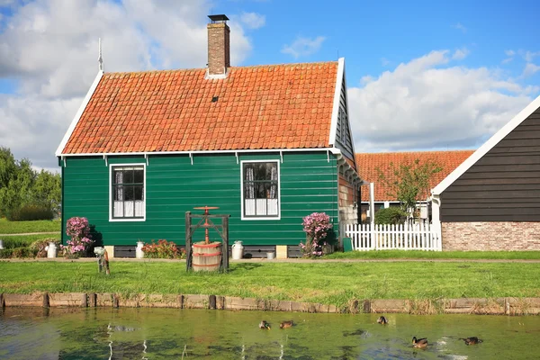 Nederlandsk landsby – stockfoto