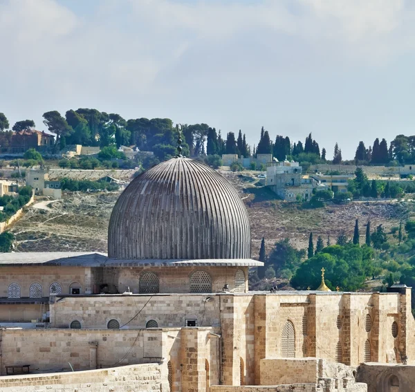 The dome of the Al Aqsa Mosque — Stock Photo, Image