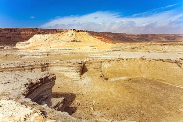 Desierto Judea Interesante Paseo Entre Pintorescas Colinas Acantilados Gargantas Israel —  Fotos de Stock