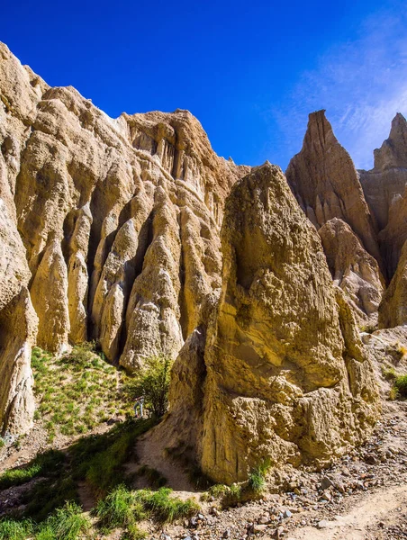 South Island Nova Zelândia Argila Colossal Atingiu Outliers Argila Cliffs — Fotografia de Stock