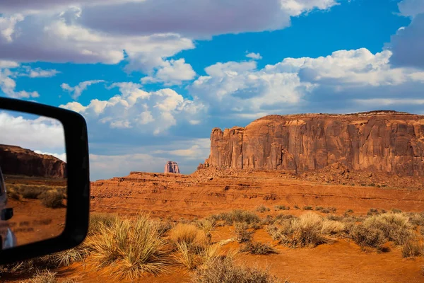 Monument Valley Ist Eine Einzigartige Geologische Formation Die Usa Riesige — Stockfoto