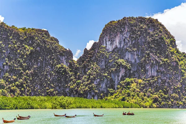 Tapu Tailandia Viaja País Fabuloso Cálido Mar Cálido Suave Andamán — Foto de Stock