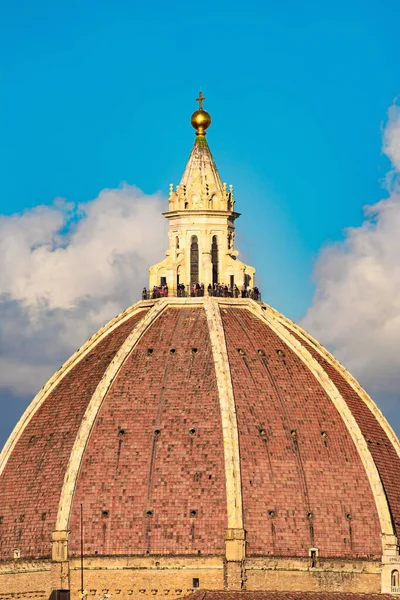 Csodálatos Reneszánsz Építészet Dome Cathedral Santa Maria Del Fiore Székesegyház — Stock Fotó