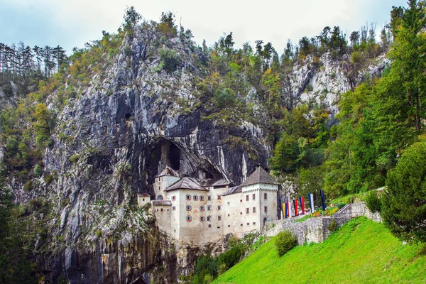 Postojna Grotta Kalkstensplatå Slovenien Den Berömda Och Mest Besökta Platsen — Stockfoto