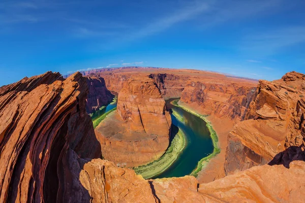 Glen Canyon Recreation Area Usa Arizona Horseshoe Bend Beautiful Meander — стокове фото