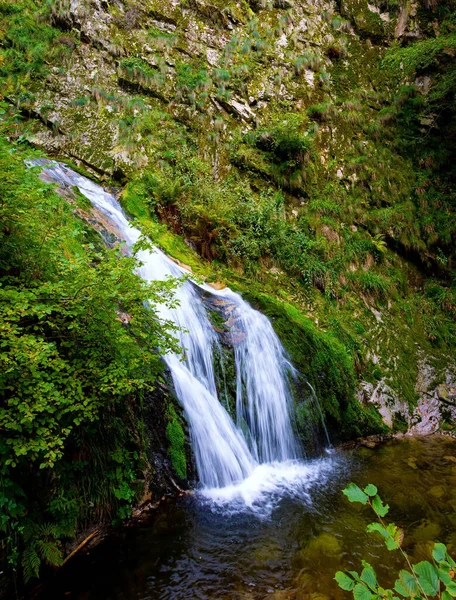 Kaskadenartig Höchster Wasserfall Allerheiligen Reisen Sie Das Märchenhafte Land Des — Stockfoto