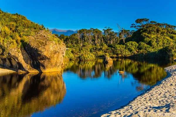 Новая Зеландия Южный Остров Путешествие Край Света Дорога Knight Point — стоковое фото