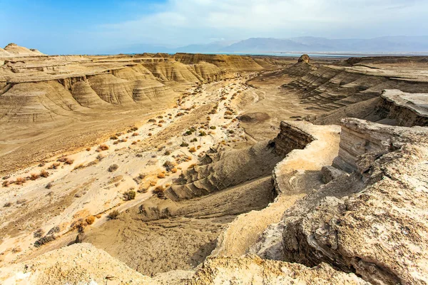 Die Jüdische Wüste Alte Berge Und Wüsten Rund Das Tote — Stockfoto