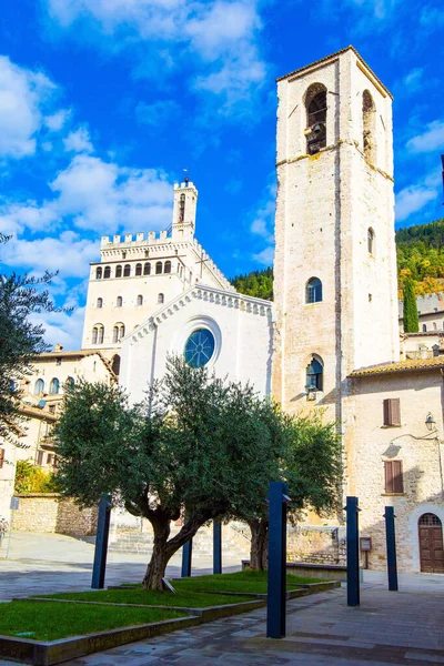 Chiesa San Giovanni Battista Prima Cattedrale Della Città Facciata Realizzata — Foto Stock