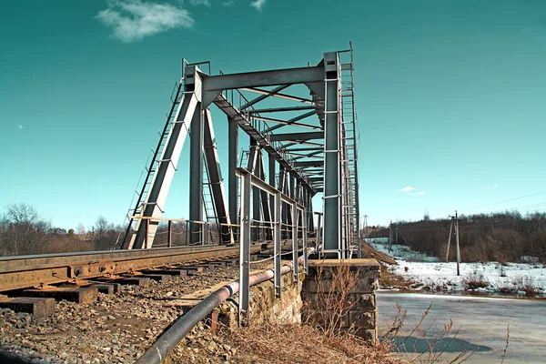 Vasúti híd — Stock Fotó