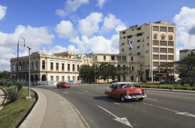 Eski Havana'da bina.
