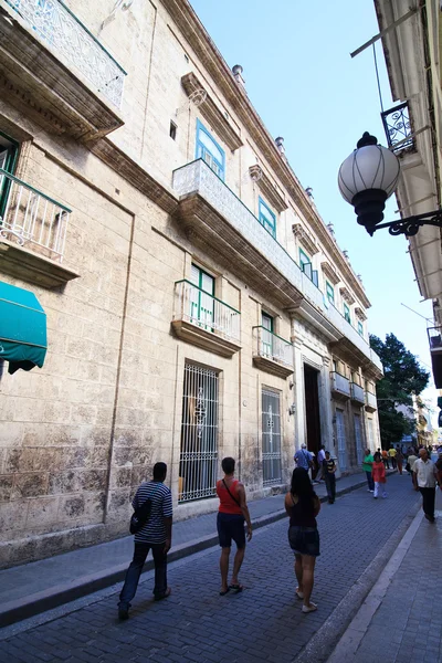 哈瓦那的旧街道. — 图库照片