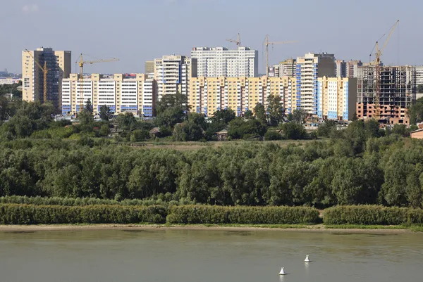 Development area "AVANGRAD" - a modern residential complex in Om — Stock Photo, Image