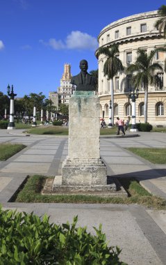 Monument niar the Capitolio. Havana. Cuba.