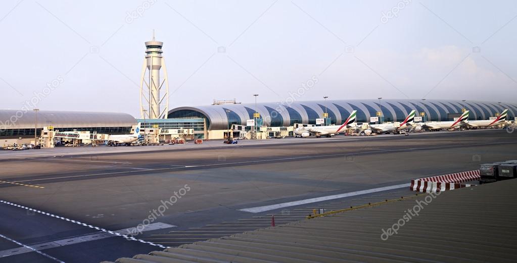 International Airport in Dubai. UAE.