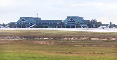 Küba'da Holguin frank pais Uluslararası Havaalanı.