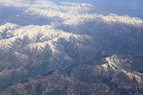 Montañas del Cáucaso (vista desde el avión ). —  Fotos de Stock