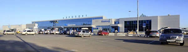 Аэропорт в Омске. Россия. — стоковое фото