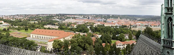 Panorama of the city of Prague (aerial). — Stock Photo, Image