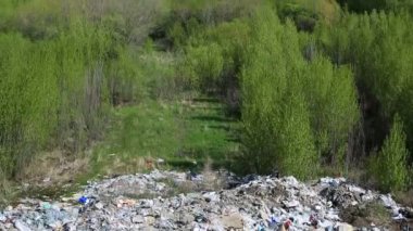 dökümü inşaat enkaz omsk şehir merkezinde. Rusya.