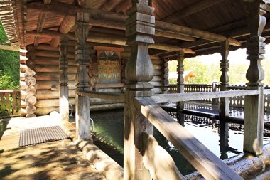 büyük açık yazı tipi. Radonezhsky, kutsal bahar St sergius. şelale