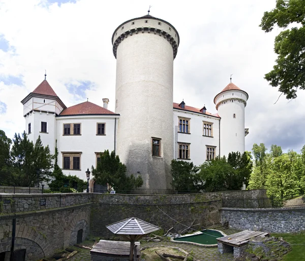 Castelo Konopishte na República Checa . — Fotografia de Stock