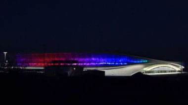 gece aydınlatma Olimpiyat Stadı 