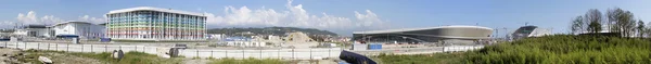 Panorama of construction of the Olympic Park in Sochi. Russia. — Stock Photo, Image