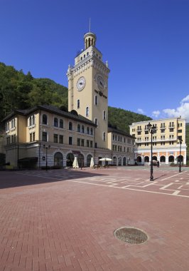 rosa khutor Alp beldesi Belediye Binası. Krasnaya polyana.