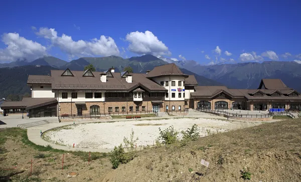 Olympic village in the mountains of Krasnaya Polyana