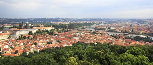 Panorama historycznego centrum Pragi. — Zdjęcie stockowe