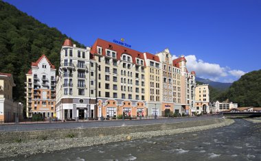 rosa khutor alpine resort yeni otelleri. Krasnaya polyana.