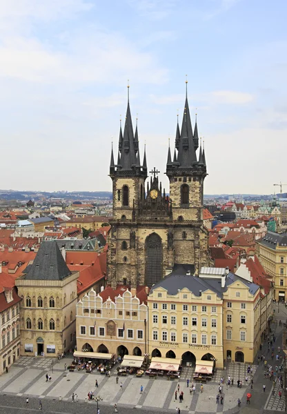 Kościół Matki Bożej przed Tynem — Zdjęcie stockowe