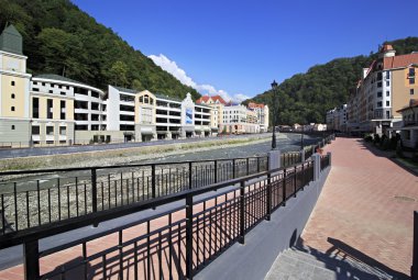 rosa khutor alpine resort çıkabilir. Krasnaya polyana.