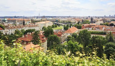 Cityscape Prag'ın Merkezi.