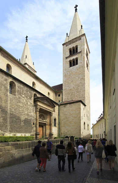 Bazilika a katedrála svatého Jiří. — Stock fotografie