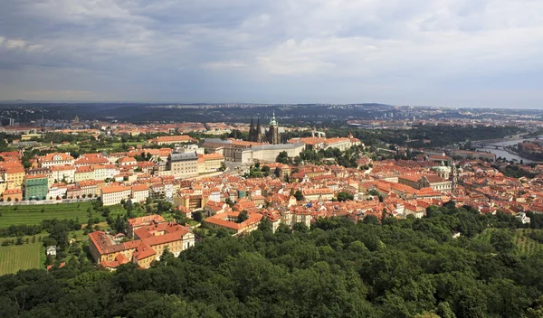 Panorama historického centra Prahy. — Stock fotografie