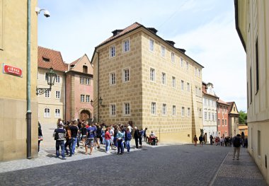 St. george's lane, Prag Kalesi.