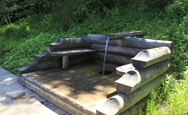 Radonezh 'in Kutsal Baharı St. Sergius. Şelale Gremyachiy anahtarı.