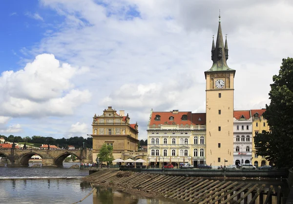 Stara wieża ciśnień w Pradze. — Zdjęcie stockowe