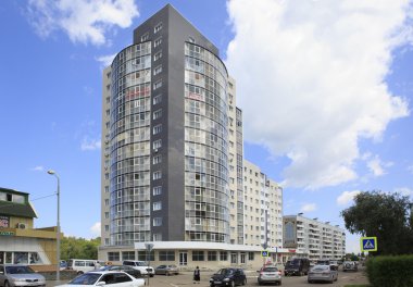 beloku tatil beldesi modern yüksek katlı apartman