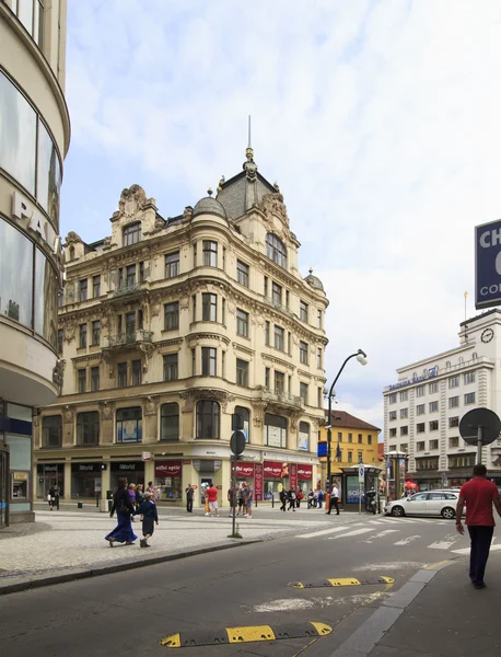 Architecture in the historical centre of Prague. — Stock Photo, Image