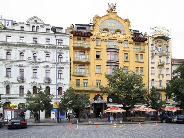 Architecture of the Wenceslas square. — Stock Photo, Image