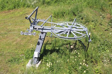 Teleferik Altay Dağları.