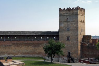 Lubart'ın kalesinde Lutsk (Ukrayna)
