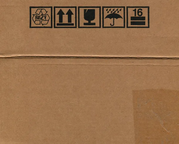 karton kutu sembolleri